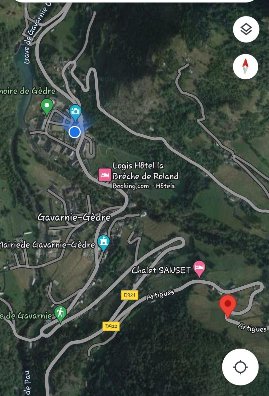 Chalet Sanset Gèdre Extérieur photo